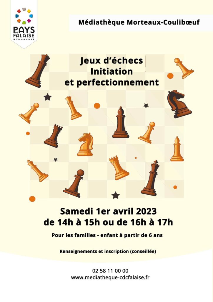 Jeux d'échecs Initiation et Perfectionnement