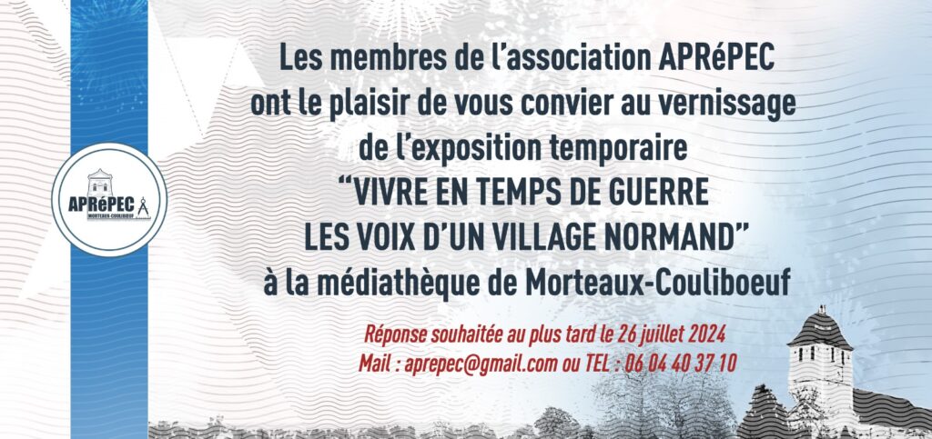 Invitation vernissage samedi 3 août 2024