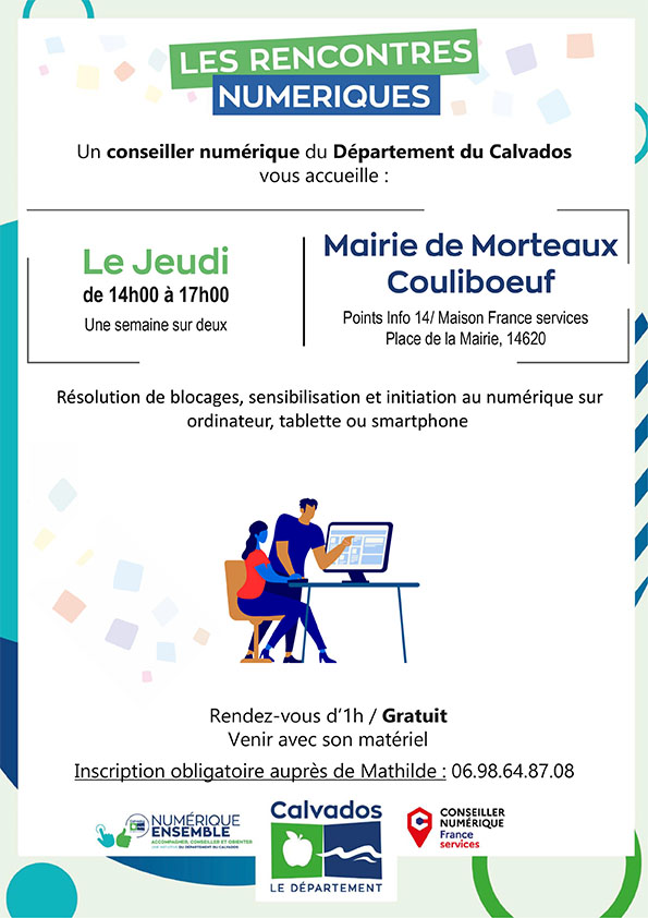 Les rencontres numériques 2025 à Morteaux-Couliboeuf