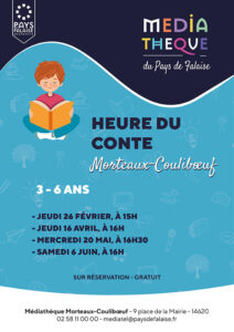 Heure du conte à la médiathèque @ Médiathèque