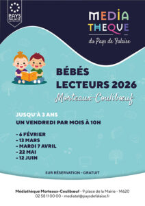 Bébés lecteurs à la médiathèque @ Médiathèque