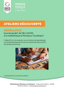 Ateliers d'initiation à la généalogie